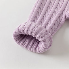 Dave&Bella Girls 2025 Preppy Knit Sweater – Versatile & Stylish