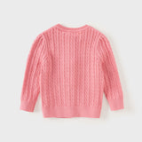 Dave&Bella Kids Girls Preppy Knit Sweater-style Cardigans – Versatile & Stylish