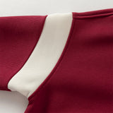 Dave&Bella Toddler Boys Wine Red Outdoor Jackets