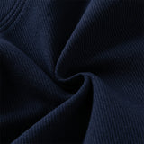 Dave&Bella Boys Toddler Casual Sport Navy Blue Drawstring Joggers Pants