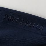 Dave&Bella Boys Toddler Casual Sport Navy Blue Drawstring Joggers Pants