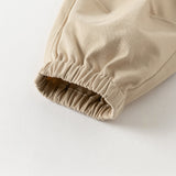 Dave&Bella Boys Toddler Leisure Cotton Light Khaki Pants