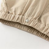 Dave&Bella Boys Toddler Leisure Cotton Light Khaki Pants