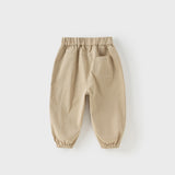 Dave&Bella Boys Toddler Leisure Cotton Light Khaki Pants