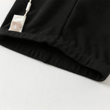 Dave&Bella Toddler Girls Black Slim Fit Stretch Leggings