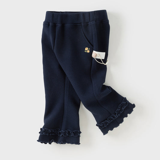 Dave&Bella Girls Autumn Navy Blue/Grey Casual Pants