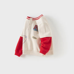 Dave&Bella Boys Autumn Outdoor T-shirt Pullover Top