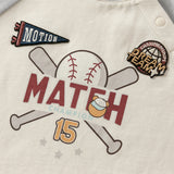 Dave&Bella Boys Toddler Red Cotton Breathable T-shirt Tops