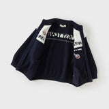 Dave&Bella Toddler Boys Blue Cotton Casual Coats