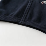 Dave&Bella Toddler Boys Blue Cotton Casual Coats