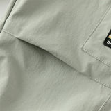 Dave&Bella Boys Toddler Grey Green Quick-Drying Overalls Drawstring Pants