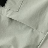 Dave&Bella Boys Toddler Grey Green Quick-Drying Overalls Drawstring Pants