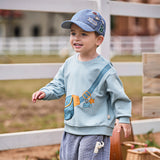 Dave&Bella Toddler Boys Casual Comfort Sweatshirts