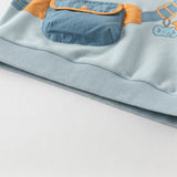 Dave&Bella Toddler Boys Casual Comfort Sweatshirts