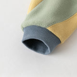 Dave&Bella Toddler Boys Light Yellow Green Warm Fleece Coat (Copy)-1