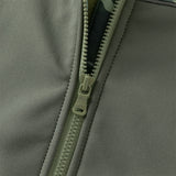 Dave&Bella Toddler Boys Outdoor Army Green Hooded Padded Jackets