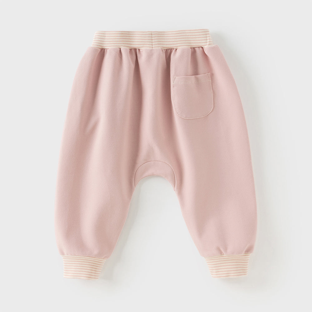 Dave&Bella Toddler Girls/Boys Causal Pink/Blue Drawstring Pants