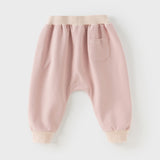 Dave&Bella Toddler Girls/Boys Causal Pink/Blue Drawstring Pants