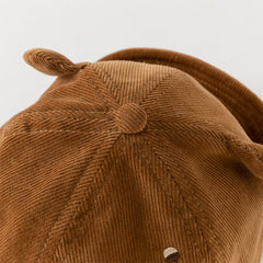 Dave&Bella Boys Autumn Brown Cotton Sporty Baseball Cap Hat