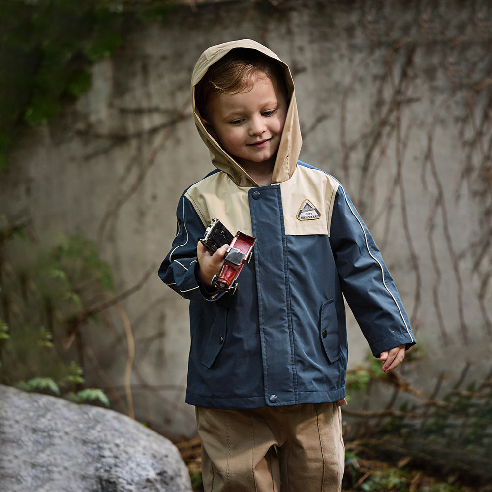 Dave&Bella Boys Kids Outdoor Waterproof Sport Hoodie Jackets