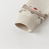 Dave&Bella Toddler Boys Cotton Casual Print Sweater Cardigans