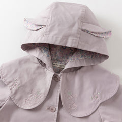 Dave&Bella Girls Autumn Outdoor Cute Windbreaker Jacket