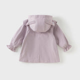 Dave&Bella Girls Toddler Outdoor Cute Windbreaker Jackets