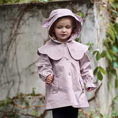 Dave&Bella Girls Autumn Outdoor Cute Windbreaker Jacket