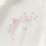 Dave&Bella Girls Toddler Beige Casual Cotton T-shirt Tops