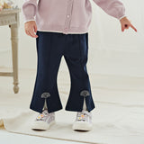 Dave&Bella Girls Toddler Casual Flared Pants
