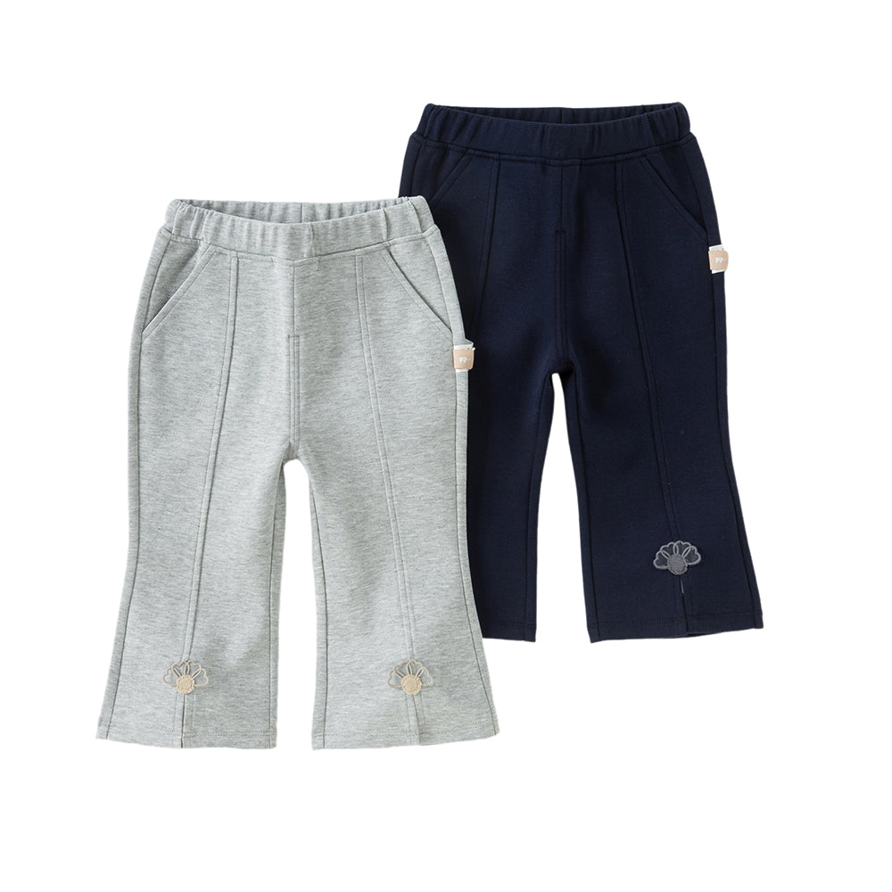 Dave&Bella Girls Toddler Casual Flared Pants