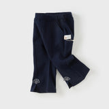 Dave&Bella Girls Toddler Casual Flared Pants