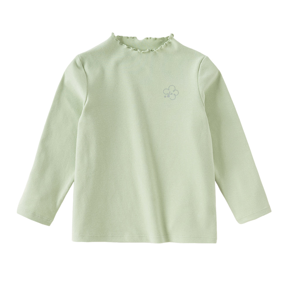 Dave&Bella Girls Toddler Cotton Cute Lace Collar T-shirt Tops