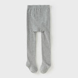 Dave&Bella Toddler Girls Grey School Footed Tights Leggings