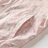 Dave&Bella Girls Toddler Pink Floral Print Hoodie Jackets