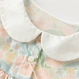 Dave&Bella Toddler Girls Floral Print Cotton Shirts Tops
