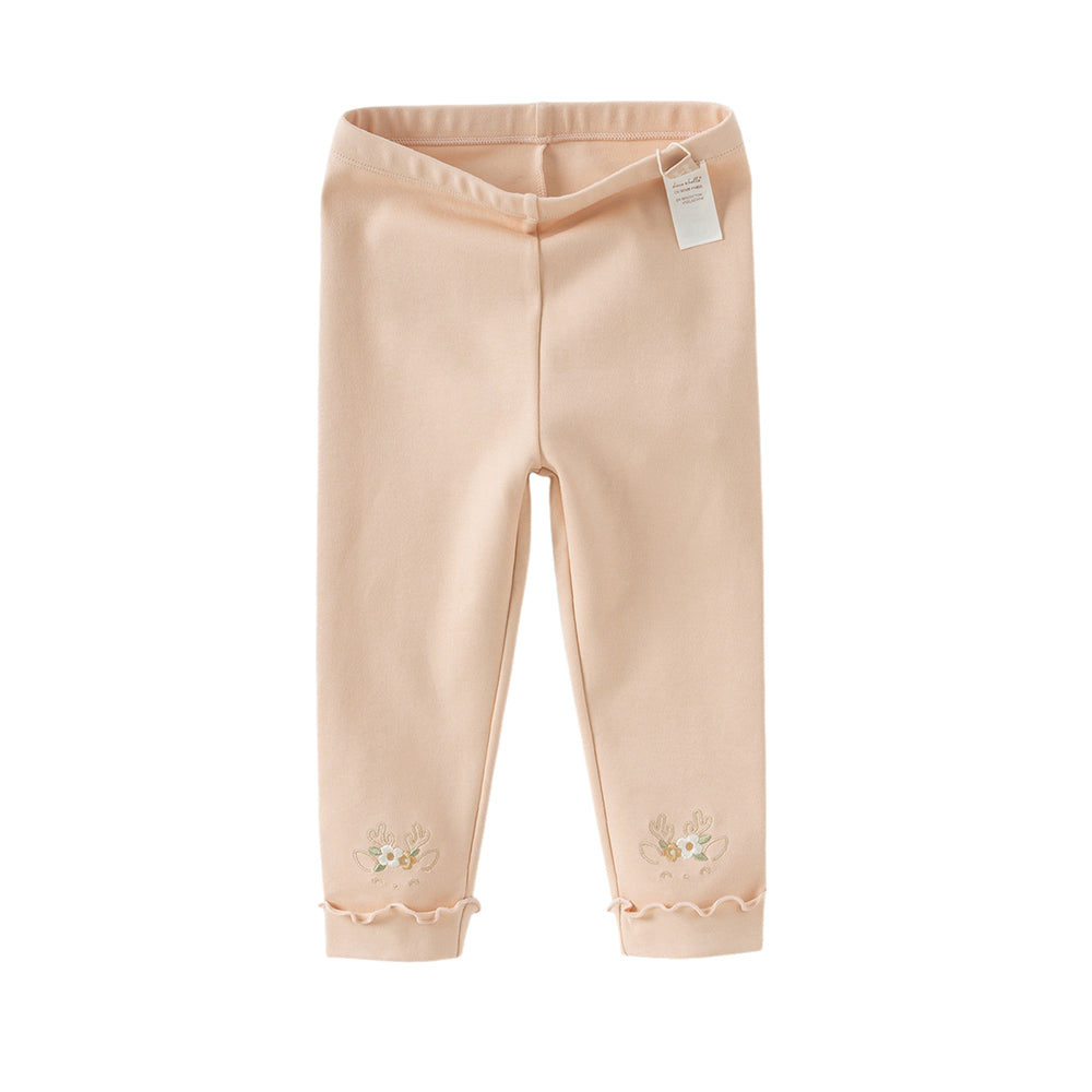 Dave&Bella Toddler Girls Cotton Antibacterial Anti-mite Leggings