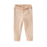 Dave&Bella Toddler Girls Cotton Antibacterial Anti-mite Leggings