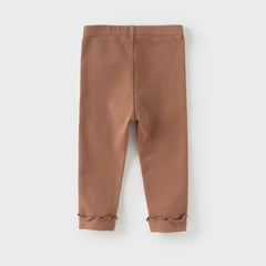 Dave&Bella Girls Autumn Cotton Antibacterial Anti-mite Leggings Pants