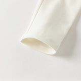 Dave&Bella Toddler Girls Sweet Pearl White Tulle Mesh Skirt Pants