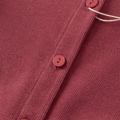Dave&Bella Toddler Girls Autumn Sweet Cotton Red Coats