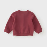 Dave&Bella Toddler Girls Sweet Cotton Red Coats