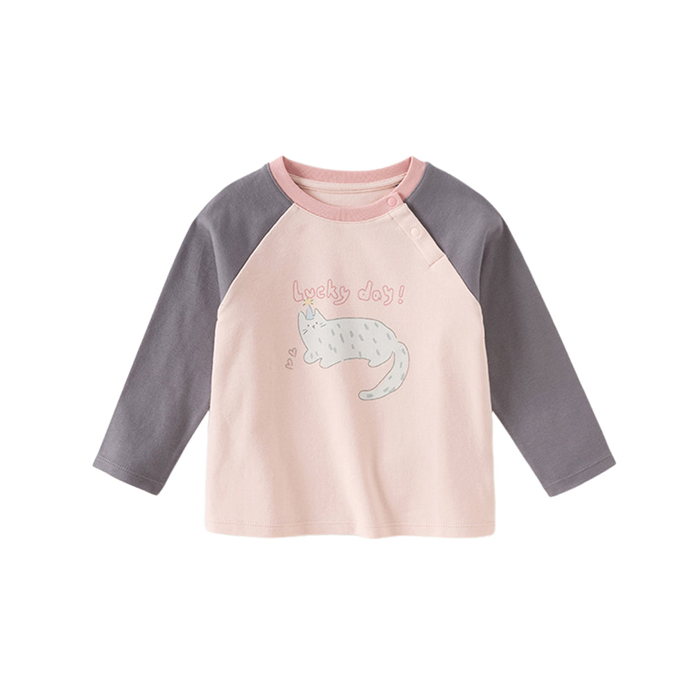 Dave&Bella Girls/Boys Toddler Comfortable Cotton Animal Print T-shirts