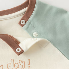 Dave&Bella Girls/Boys Autumn Comfortable Cotton Animal Print T-shirt