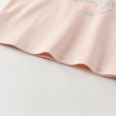 Dave&Bella Girls/Boys Autumn Comfortable Cotton Animal Print T-shirt