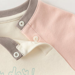 Dave&Bella Girls/Boys Autumn Comfortable Cotton Animal Print T-shirt
