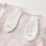 Dave&Bella Baby Girls Cotton Hydrangea Print One-piece Crawling Suit Romper