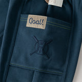 Dave&Bella Boys Toddler Outdoor Drawstring Dark Blue Sweatpants