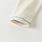Dave&Bella Toddler Boys Cotton Apricot Striped T-shirts Tops