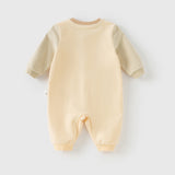 Dave&Bella Baby Girls/Boys Cotton Indoor One-piece Crawling Suit Romper